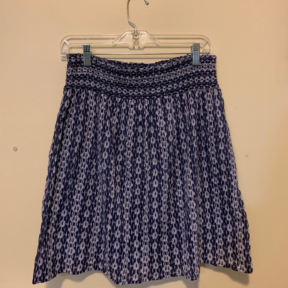 Women’s S | blue and white skirt | Faded Glory